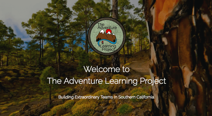 Website by The Adventure Learning Project built with Strikingly