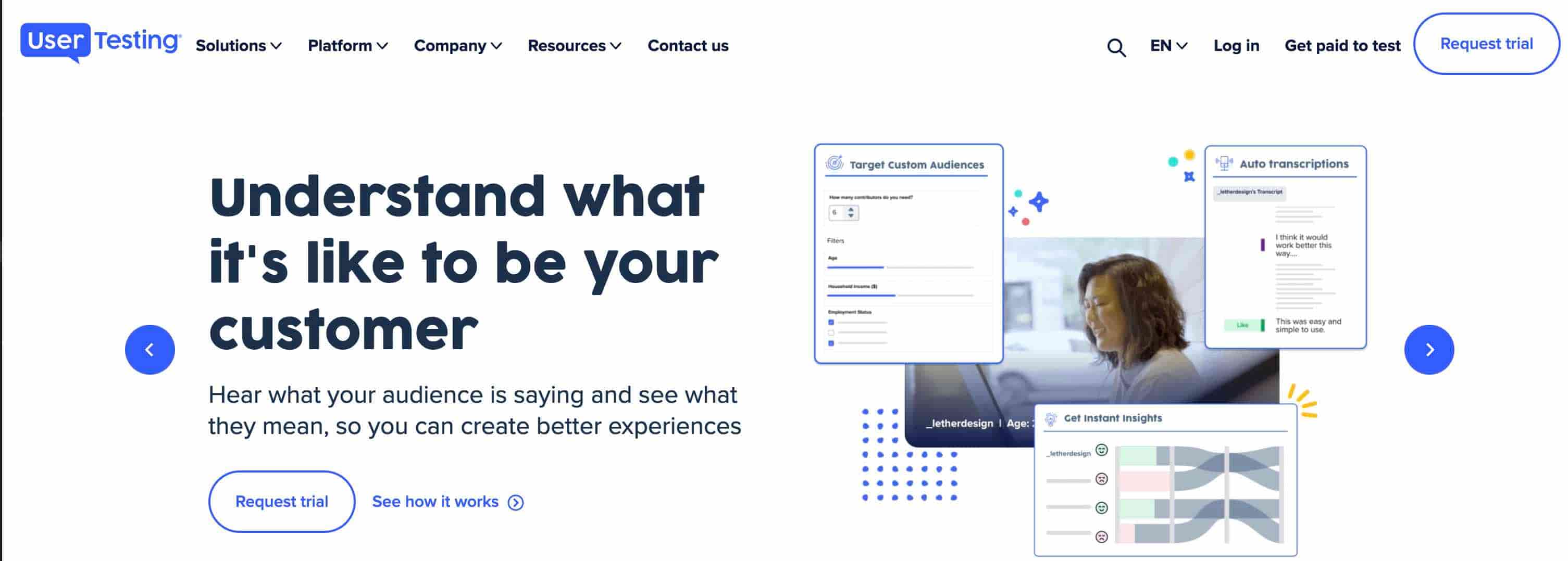 UserTesting.com is a tracking tool platform that can collect user feedback on any digital product