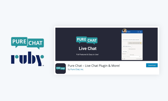 WordPress Live Chat Plugin: PureChat